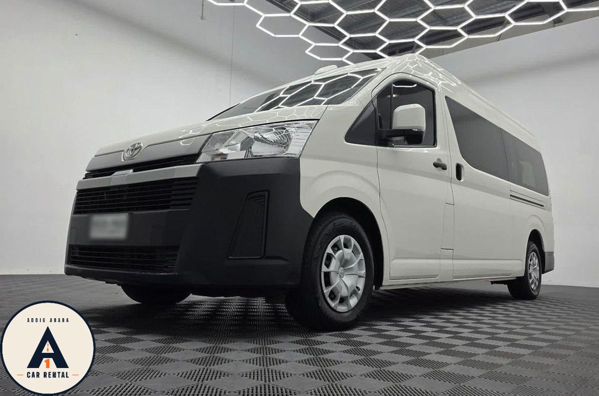 Toyota Hiace high-roof van for rent in Addis Ababa – photo 4