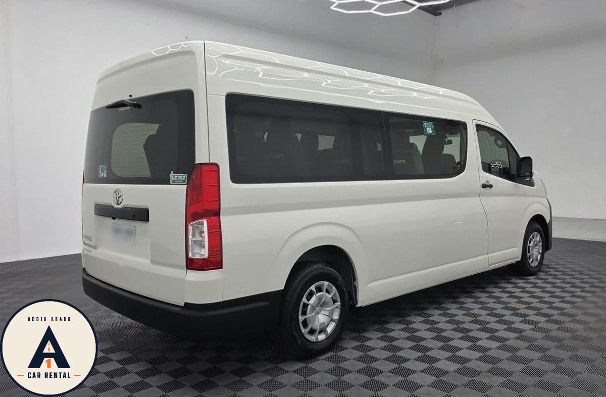 Toyota Hiace high-roof van for rent in Addis Ababa – photo 5