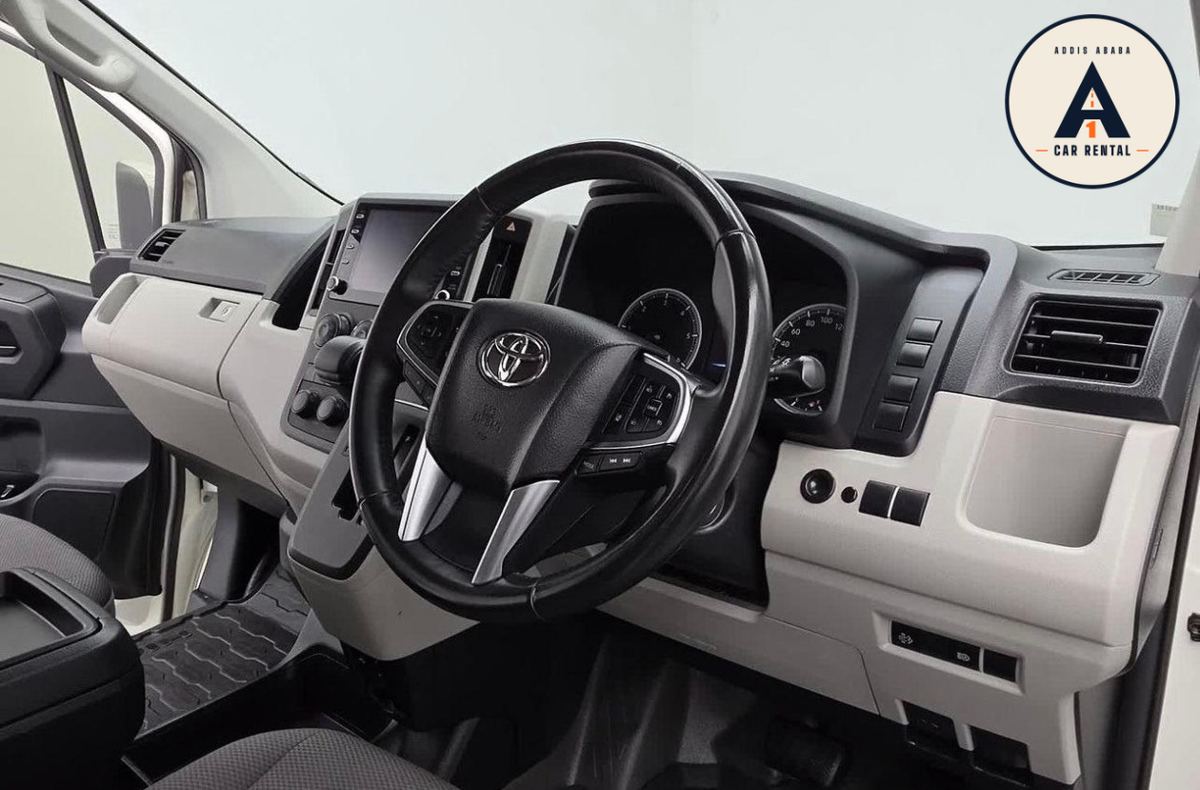 Toyota Hiace high-roof van for rent in Addis Ababa – photo 8
