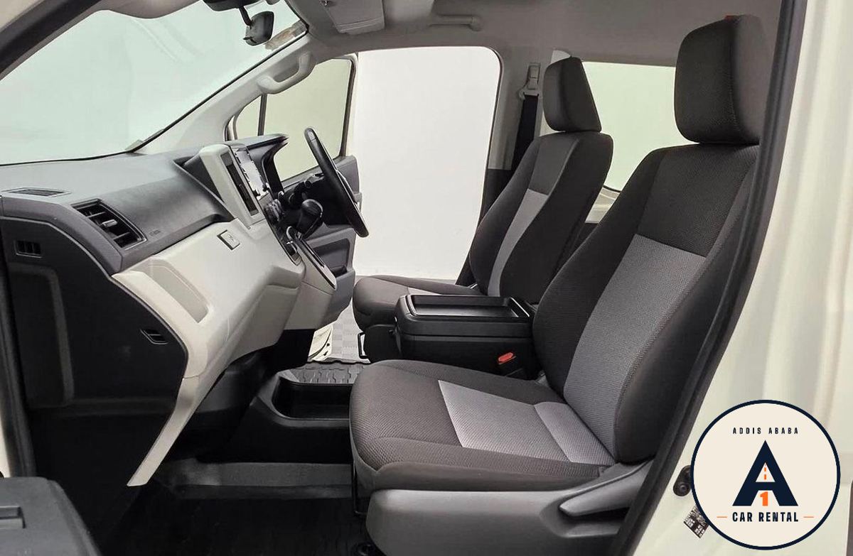 Toyota Hiace high-roof van for rent in Addis Ababa – photo 9
