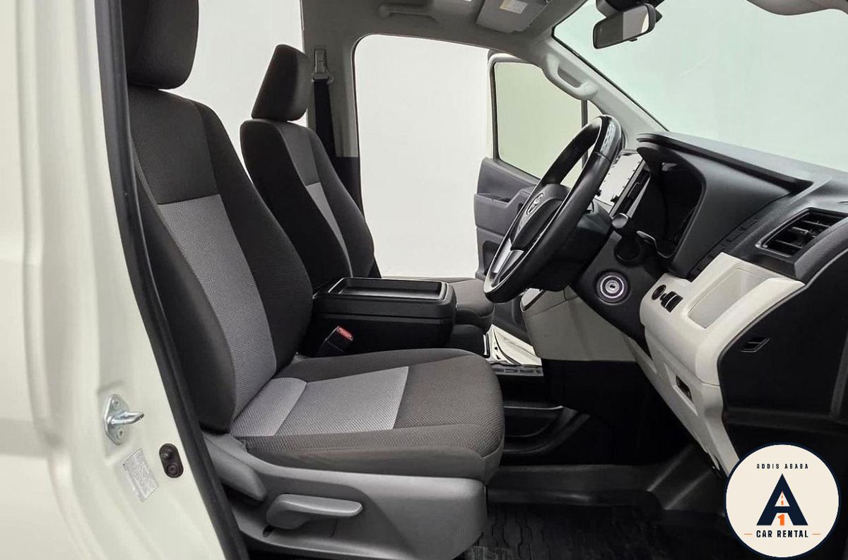 Toyota Hiace high-roof van for rent in Addis Ababa – photo 10