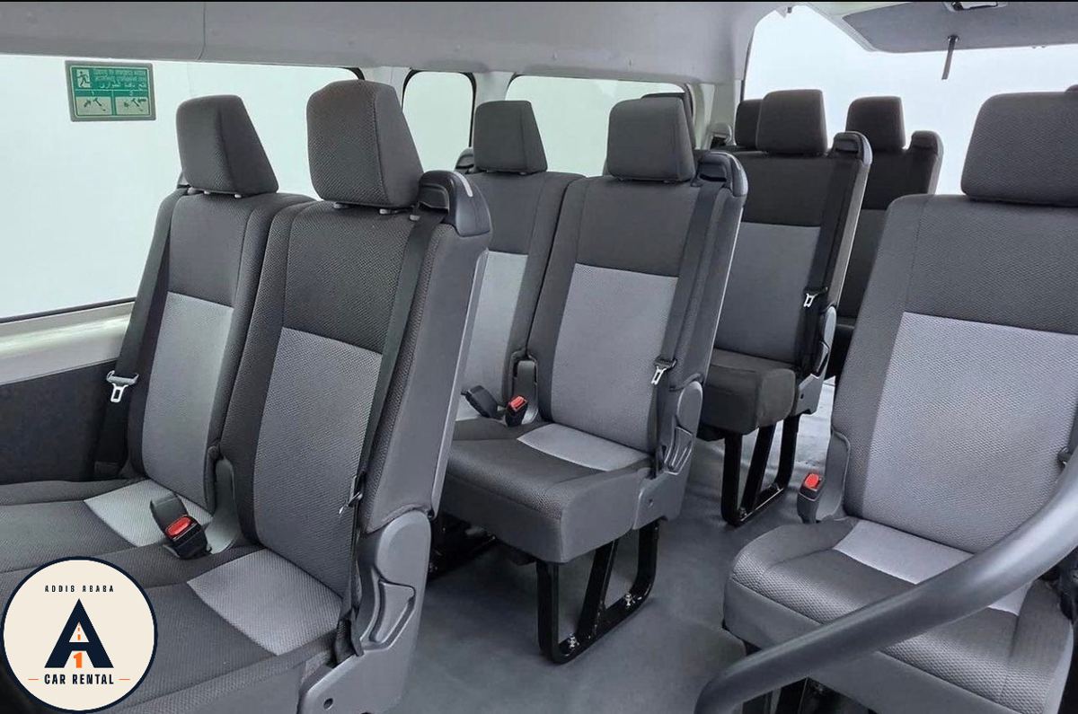 Toyota Hiace high-roof van for rent in Addis Ababa – photo 11